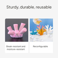Mini Resin Coral Aquarium Decor