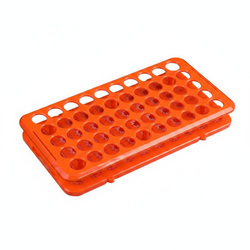 Centrifuge Tube Holder Easy to Assemble 50 Hole Tube Holder Sturdy Lab Manufacturing Supply for Research Facility, Testing