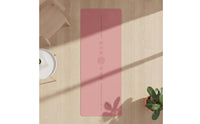 Wear-Resistant Exercise Mat Resilient Non-Slip Exercise Mat Wide Cushioned for Yogis