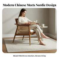 Cane rear Armchair Woven rearrest Single Person Armchair Vintage Inspired Sturdy Construction for Interior Designers, Homeowners