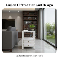 Chinese design Storage Cabinet Antique Finish Bedside Drawer Unit Multi-Functional adaptable Use for Interior Decorators