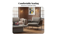 Urban design Sofa Armchair and Coffee Table Set Minimalist Aesthetic Reception Seating Modern Design Commercial Furniture long-lasting Construction for Businesses, Office Managers, Business Owners, Meeting Space, Lounge Area, Waiting Room, Salon