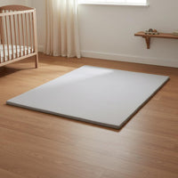 Crawling Mat Protector Machine Washable Infant Play Mat Cover Dust-Resistant Snug Playmat Sheet for Infants, Young Children