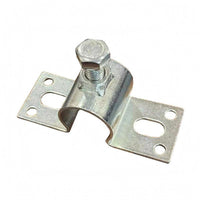 Curved Clip Bracket Slotted Holes Bolt-Tightened Clamp Easy to Install Metal Mounting Clip