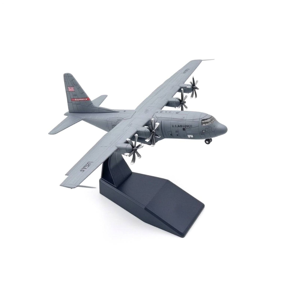 Transport Plane Model with Stand Cargo Transport Plane Model  Tabletop for Bookshelf