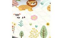 Waterproof Picnic Mat with Carry Loop Compact Foldable Picnic Blanket Soft Foldable Beach Mat Easy-to-Clean for Picnics