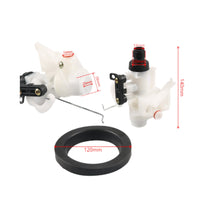 Leak Proof RV Toilet Valve Replacement Kit Easy Installation Toilet Water Valve Module