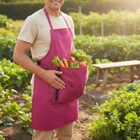 Garden Apron Bag Waterproof Harvest Pouch Apron Quick Release for Orchard