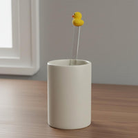 Duck Pen Holder Cute Writing Utensil Cup Multifunctional for Office, Bathroom