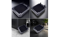 Black-Cooling Heat Exchanger Aluminum Liquid-Cooling Heat Exchanger Compact Heat Exchanger High-Performance for DIY Builders
