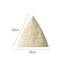 Crochet Lamp Shade Long-Lasting Rope Lampshade Handmade for Bedroom