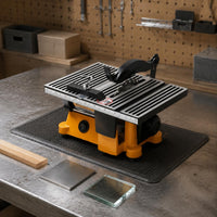 Micro Table Saw Multi-Material Cutting Mini Table Saw Compact Size Power Tool for Hobbyists, Workshop