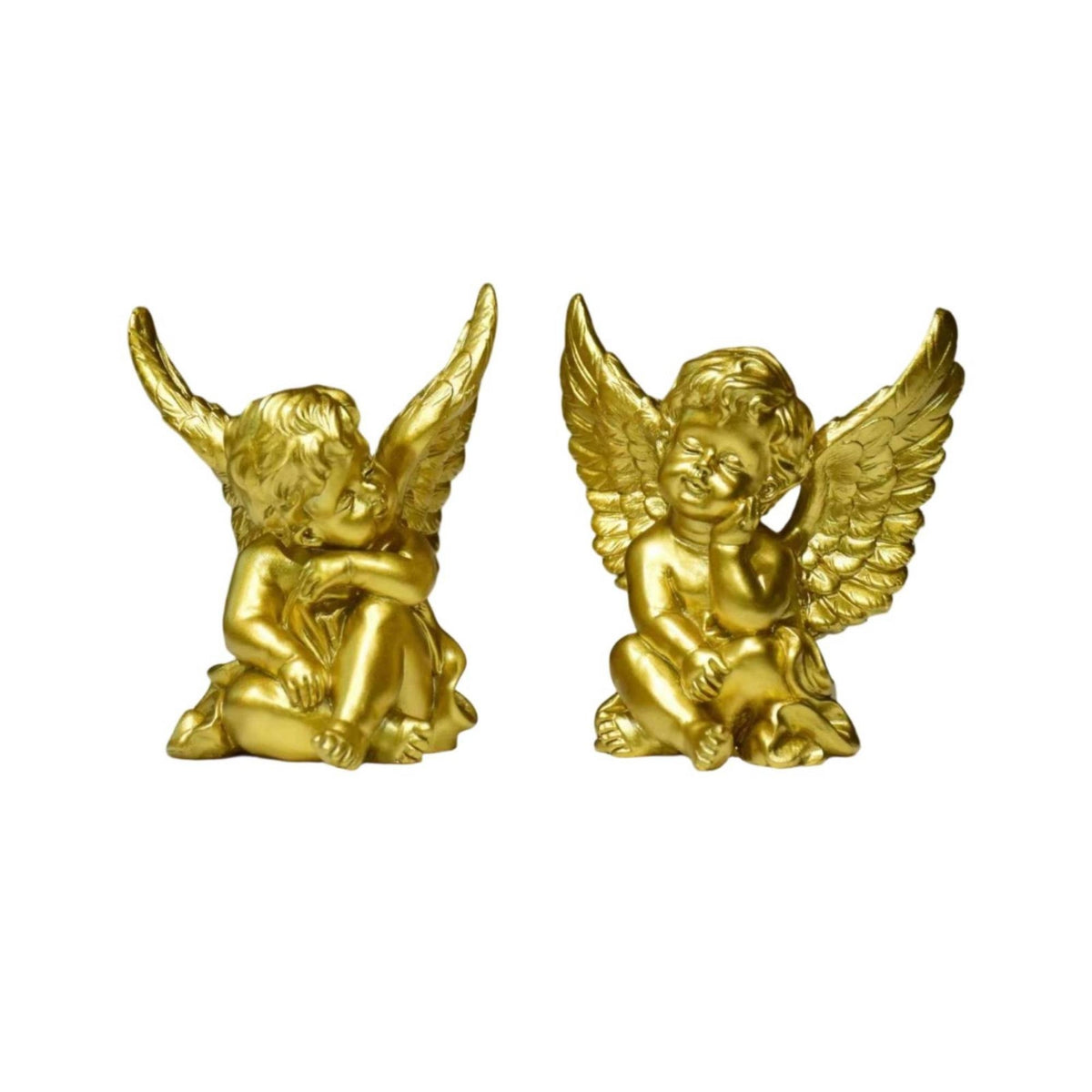 Angel Statue  Resin Sculpture Indoor Figurine for Desk