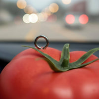 Tomato Car Ornament Realistic Look Rearview Mirror Hanging Pendant Great Gift