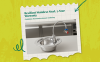 Touchless faucet saves water