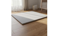 Crawling Mat Protector Machine Washable Infant Play Mat Cover Dust-Resistant Snug Playmat Sheet for Infants, Young Children