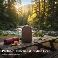 7 Pieces Includes Carrying Case 7-Piece Camping Kitchen Set Lightweight Portable Camping Kitchen Utensil Set Sturdy for Campers, Travelers