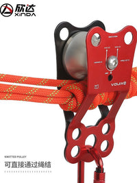Rope Pulley System for Crossing and Rescue