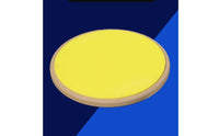 Beige Rim Quiet Drum Practice Pad 29 Cm Drum Practice Pad Basic Hand Technique Music Training Equipment