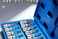 Socket Wrench Set 34 Pieces Galvanized Steel