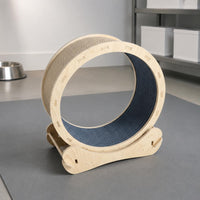 Wooden Pet Running Wheel Scratch-Resistant Pet Fitness Equipment Polished