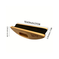 CALLOWAY Wooden Guitar Neck Rest, Half-Round Shape, for Electric and Acoustic Guitars