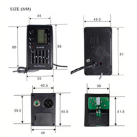 正品民谣吉他4段拾音器 SV-M700 扩音器均衡器 带调音 带麦克风