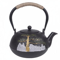 Cast Iron Kettle Teapot Gift Option Kitchenware Easy to Clean