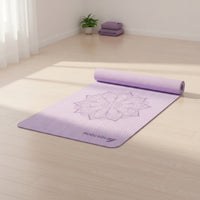 Fitness Mat Non-Slip Fitness Mat with Carrying Strap Textured for Yogis, Dancers, Home Workouts, Floor Training
