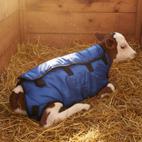 Thickened Calf Jacket Waterproof Newborn Calf Coat Cold Protection Livestock Warming Coat Insulated for Calves, Farmers, Ranchers, Winter, Farm, Barn, Outdoor