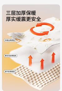 婴儿车垫子推车垫子躺座垫四季通用软垫配件安全座椅遛娃神器坐垫