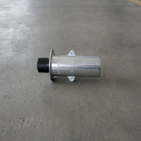 Threaded Metal Connector with Mounting Flange Aluminum Hardware Compact for Electricians