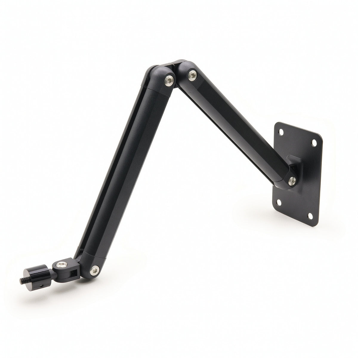Wall Bracket with 1/4-Inch Thread Articulated Support Bracket with Two-Arm Space-Saving for Video Calls