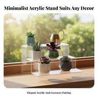 tri-level Riser multipurpose Use three-stage Display Riser Easy to Clean for Dressing Table