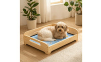 Wooden Pet Bed Sturdy Furniture Comfortable for Living Room, Apartments