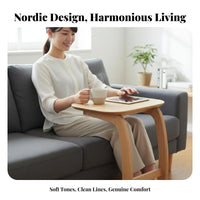 C-Shaped Sofa Stand Minimalist design C-Shaped Stand Movable for Balcony, Bedroom