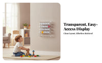 Modern Design 5-Tier Easy to Install Wall Mounted Golf Ball Holder Wall-Mounted Golf Ball Display Rack