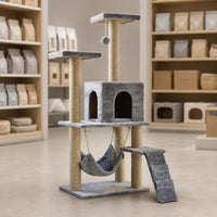 Multi-Level Feline Tree Hanging Feline Sling Pet Furniture Stable
