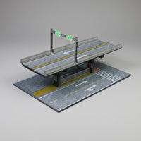 1:64 Scale Elevated Bridge Scene Original Design for Room Decoration, Hobbyists