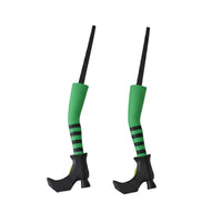 Witch Legs Planter Decoration Reusable Halloween Planter Stake Easy to Store