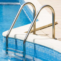 Stainless Steel Pool Ladder Anti-Slip Pool Ladder with Steps Rustproof