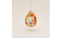 Hanging Glass Bird Feeder Decorative Bird Feeder with Hanging Cord for Gardeners