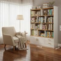 Floor Standing Storage Shelf Large Capacity Multi-Tier Storage Shelf for Bedroom