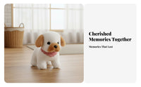 Walks and Barks Walking Stuffed Dog Realistic Movements Walking Barking Puppy Toy Pretend Play for Children, Toddlers