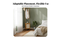 Freestanding Outfit Organizer Floor-Standing Design for Foyer, Guest Room, Women