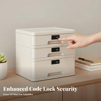 Multi-Drawer secure latchbox keyless secure latch secure latch Document Organizer sturdy Construction