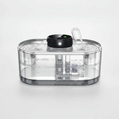 Pet Water Fountain Cordless Cat Water Fountain Sensor Automatic for Cats, Home