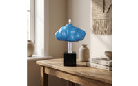 Figurine with Square Base Sculptural Abstract Sculpture Stylish for Sideboard