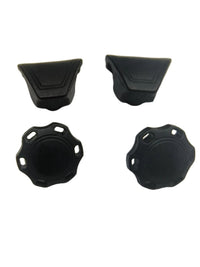 Football Helmet Visor Fastener Kit with Screws and Nuts