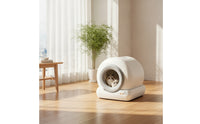 Fully Enclosed Automatic Litter Box App Control Smart Cat Litter Box Anti-Leakage for Home, Apartments